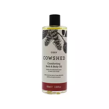 COWSHED Масло для тела успокаивающее с розой, пачули и корицей Cosy Comforting Bath and Body Oil