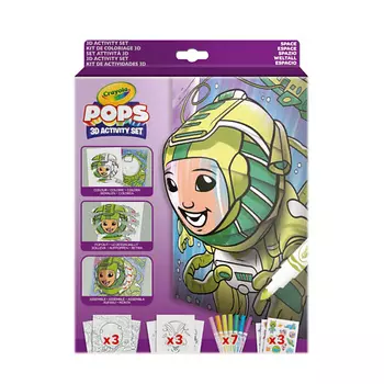 CRAYOLA Набор для творчества POPs 3D Activities Color Space