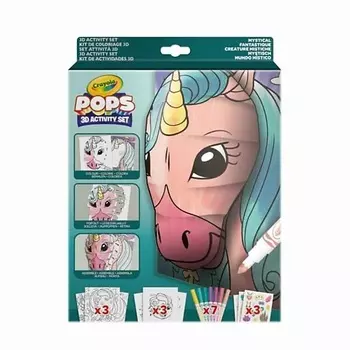 CRAYOLA Набор для творчества Pops 3D Mystical "Единорог"