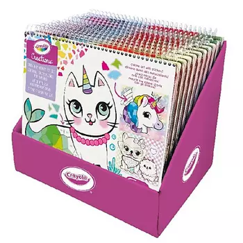 CRAYOLA Набор наклеек по номерам Creations