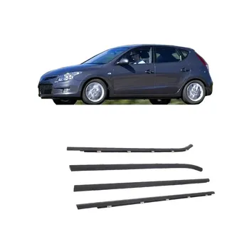 Черное наружное стекло для Hyundai I30 822102L00 0, заднее стекло для фото 2008-2011, 4 шт.