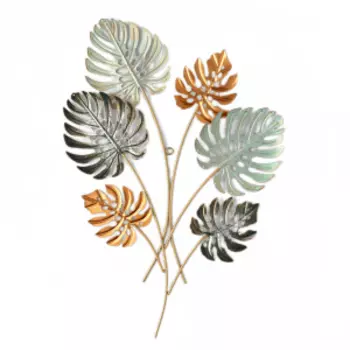 Декор настенный A+T Home Decor Palm, 41х62 см, золотой и зеленый