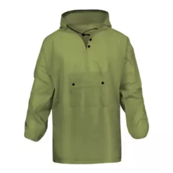Дождевик Komfi Hoody с чехлом, EVA, зеленый