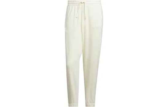 Трикотажные спортивные штаны мужские Off-white Adidas, кремовый