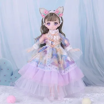 30 см кукла 1/6 Bjd кукла с нарядной одеждой аксессуары принцесса девочка подарок на день рождения