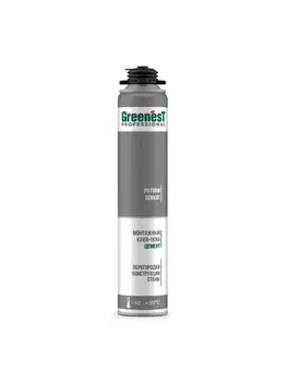 Клей-пена цемент Greenest professional 850 мл