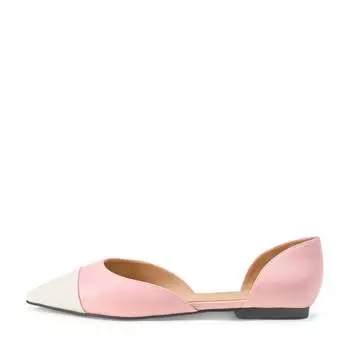 Туфли Sandra Leather Pink/White