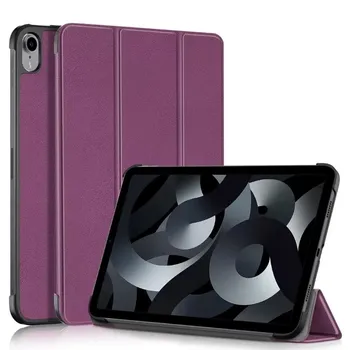Чехол для iPad mini6 2021, чехол для планшета, трехстворчатый кронштейн, окрашенный чехол для планшета, магнитный защитный чехол для Funda Ipad mini 6 2021 iPad mini6 8.7 красный