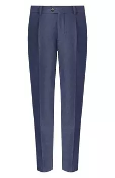 Брюки из хлопка и кашемира Brunello Cucinelli