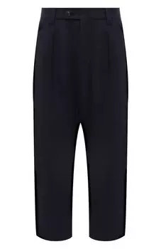 Брюки из хлопка и льна A.P.C.