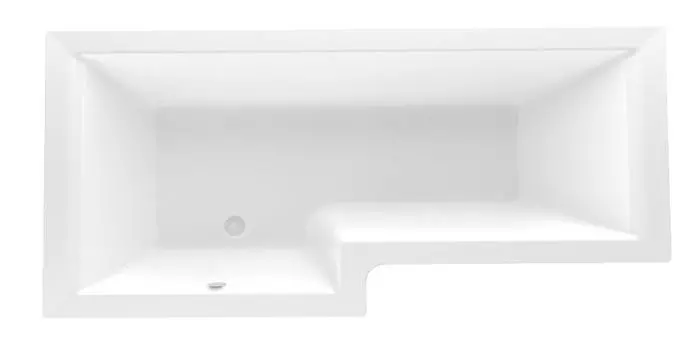 Ванна акриловая MarKa One Linea 165x85 01лин16585л белая L