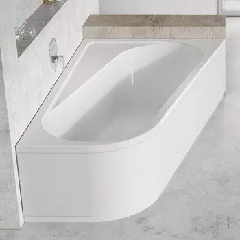 Ванна акриловая Ravak CHROME 160х105 L CA51000000 белая