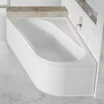 Ванна акриловая Ravak CHROME 170х105 R CA41000000 белая