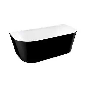Ванна акриловая Vincea 170x80 VBT-421-1700MB черно-белая