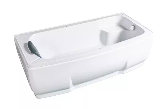 Ванна акриловая Wemor 150/80/55 S с каркасом и экраном