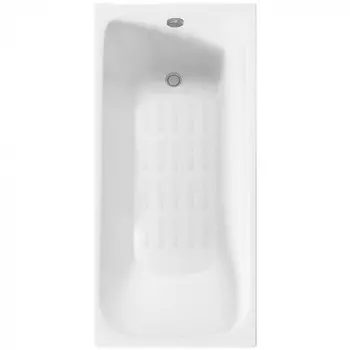 Ванна чугунная Delice Continental PLUS 170x70 DLR230634-AS с антискользящим покрытием, белая