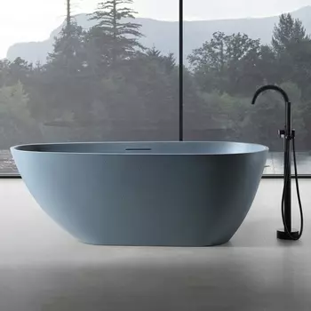 Ванна из искусственного камня Abber Dortmund 170x75 AM9911G серая