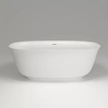 Ванна из искусственного камня Plumberia Selection Seta 171x75 SETA 170BO белая матовая