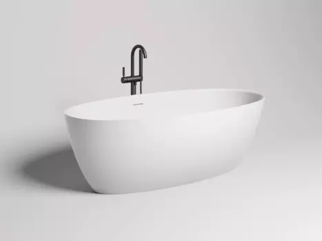 Ванна из искусственного камня Salini Alda S-Sense 178x92 1-1L114G, глянцевая, отдельностоящая