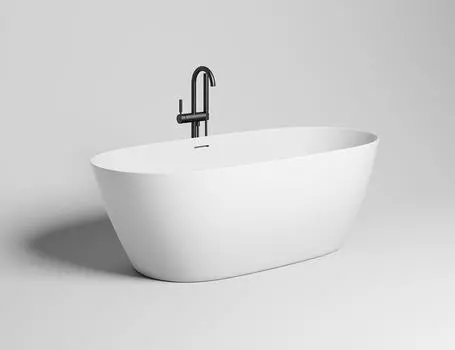 Ванна из искусственного камня Salini Sofia S-stone 165х75 102521M белая матовая, отдельностоящая