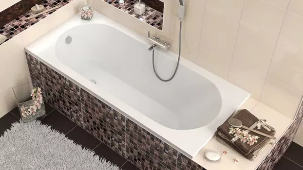 Ванна из литьевого мрамора Marmo&Bagno Лучия 170х75