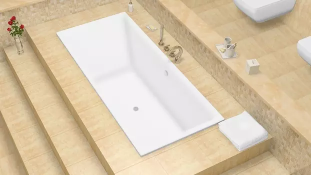 Ванна из литьевого мрамора Marmo&Bagno Милано 170х75