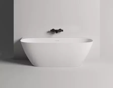 Ванна из литьевого мрамора Salini Sofia Wall S-Sense 170x80 102512G белая глянцевая, пристенная