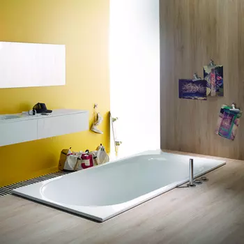 Ванна стальная Bette Comodo 180x80 1251-000 PLUS с шумоизоляцией и антигрязевым покрытием