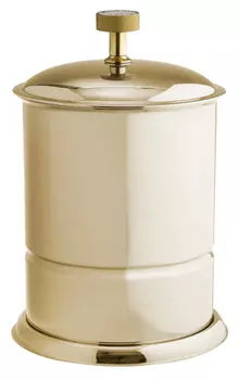 Ведро для мусора Boheme Royal Cristal 21 см 10927-G золото