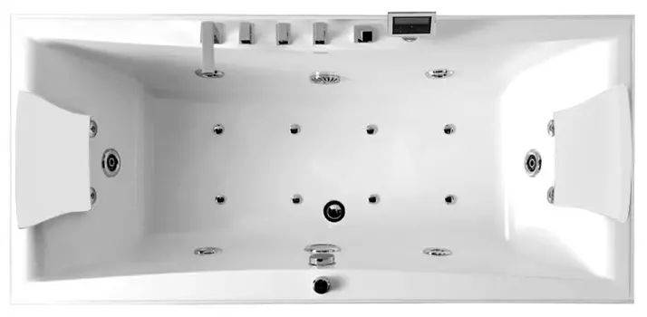 Ванна акриловая Gemy 177x81 G9076 K белая