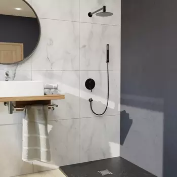 Встраиваемая душевая система RGW Shower Panels 511408521-04 черная