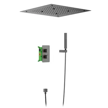 Встраиваемая душевая система Timo Petruma SX-5029/18SM черное золото, без излива