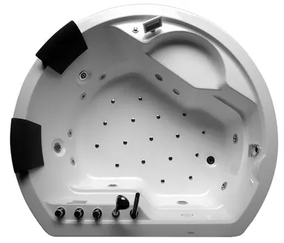 Ванна акриловая Gemy 185x162 G9053 K белая