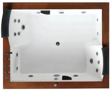 Ванна акриловая Gemy 186x151 G9052-II K R белая