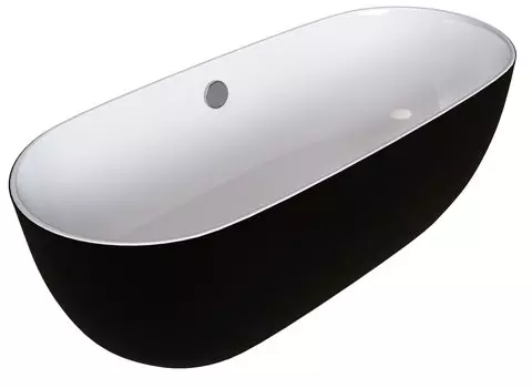 Ванна акриловая Grossman 170х80 GR-2501 M Black