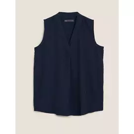 Топ без рукавов с V-образной горловиной, Marks&amp;Spencer