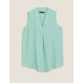 Топ без рукавов с V-образной горловиной, Marks&amp;Spencer