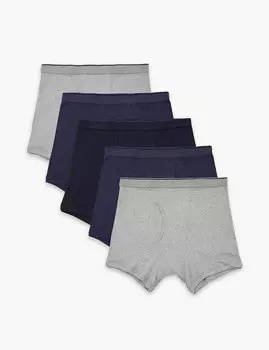 Трусы-транки из 100%-го хлопка (5 шт)