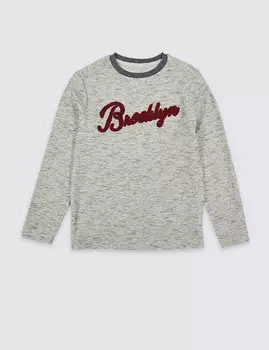 Топ Brooklyn из натурального хлопка (3-16 лет)