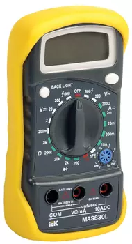 Мультиметр IEK Master MAS830L (TMD-3L-830)