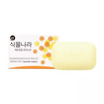 Мыло Lion Botanic Nation Camomile Moisture, с экстрактом ромашки, 100г