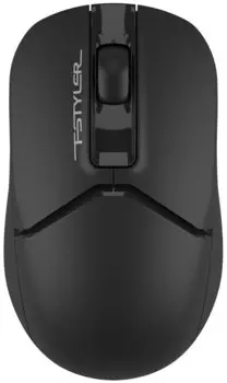 Мышь беспроводная A4Tech Fstyler FG12S, 1200dpi, оптическая светодиодная, USB, черный (FG12S BLACK)
