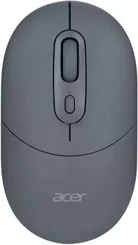 Мышь беспроводная ACER OMR301, 1600dpi, оптическая светодиодная, Bluetooth/Радиоканал/USB, черный (ZL.MCECC.01T)