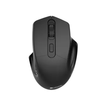 Мышь беспроводная Canyon MW-15, 1600dpi, оптическая светодиодная, USB, черный (CNE-CMSW15B)