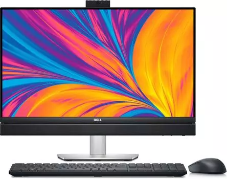 Моноблок Dell OptiPlex 7420 23.8" 1920x1080, Intel Core i3 14100T 2.5 ГГц, 8Gb RAM, 256Gb SSD, Intel UHD Graphics 730, WiFi, BT, Cam, Linux, черный, клавиатура, мышь (7420-3820)
