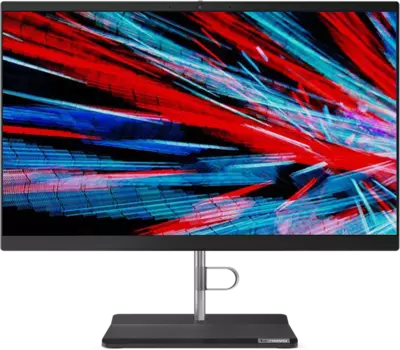 Моноблок Lenovo All-in-One V50a-24IMB 23.8" 1920x1080, Intel Core i5-10400T 2.0GHz, 16Gb RAM, 512Gb SSD, Intel UHD Graphics, WiFi, BT, Cam, W10Pro, черный, клавиатура, мышь (11FJ00BKRU)