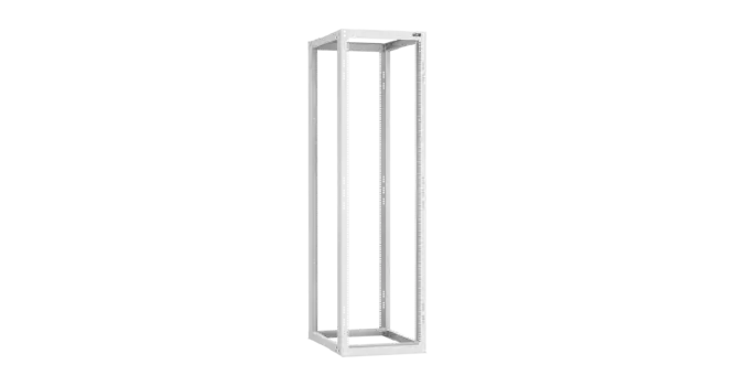 Стойка 42U, двухрамная, 550x1000 мм, серый, разборный, TLK TRK (TRK-425510-R-GY)