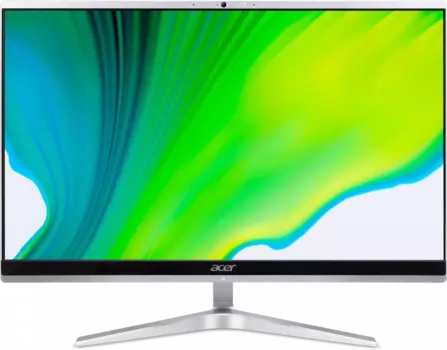 Моноблок Acer Aspire C22-1650 21.5" 1920x1080, Intel Core i3-1115G4 3 ГГц, 8Gb RAM, 256Gb SSD, Intel UHD Graphics, WiFi, BT, Cam, без ОС, серебристый, клавиатура, мышь (DQ.BG7ER.003)