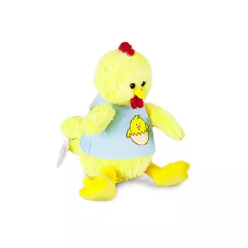 Мягкая игрушка Bebelot "Петушок в футболке", 17 см, желтый (BHO1703-377)