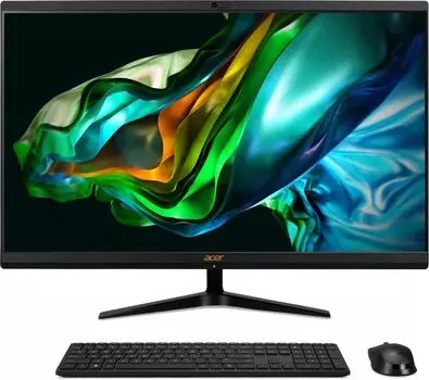 Моноблок Acer Aspire C27-1800 27" 1920x1080, Intel Core i3-1305U 1.6 ГГц, 8Gb RAM, 512Gb SSD, Intel UHD Graphics, WiFi, BT, Cam, Eshell, черный, клавиатура, мышь (DQ.BLHCD.00B)